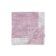(product) Pink Double Sided Houndstooth and Glencheck Pocket Square, Folded