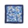 (product) Royal and Light Blue Watercolor Floral Pocket Square