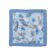 (product) Light Blue with Sky Blue & Grey Watercolor Floral Pocket Square