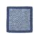 (product) Navy Kaleidoscope Medallion Pocket Square