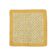 (product) Yellow Kaleidoscope Medallion Pocket Square