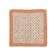 (product) Blush Kaleidoscope Medallion Pocket Square