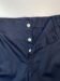 (product) Navy Pajama Shorts, close-up view