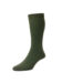 (product) Pantherella Laburnum Mid-Calf Wool Socks - Leaf Green
