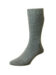 (product) Pantherella Laburnum Mid-Calf Wool Socks - Mid Grey Mix