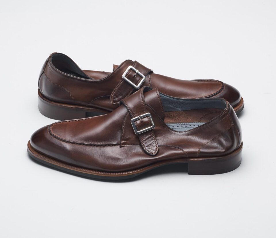(product) Parma Clay'D Monk Strap, Side view