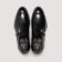 (product) Faustus Monk Strap Nero, Top view of the pair