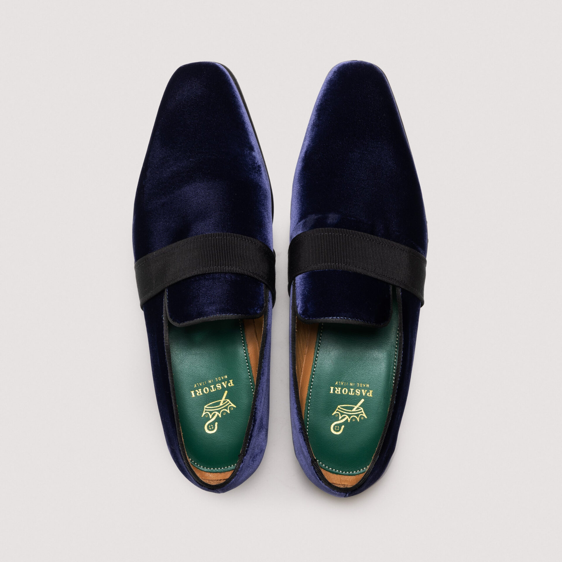 Mezlan Travolta Velvet Formal Loafer Black (21578) main image 1