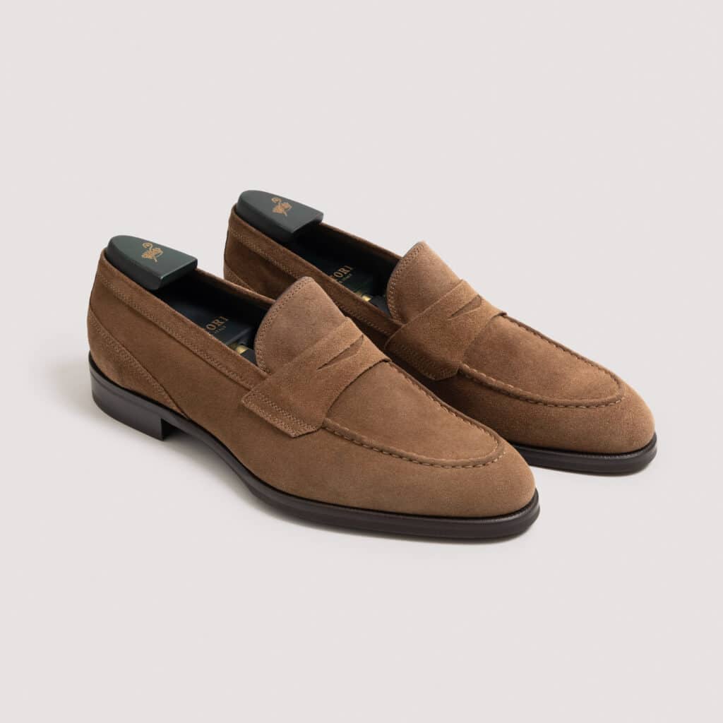 Michael Andrews Bespoke | Theodore Loafer Suede Farro display picture 3