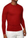 (product) Red Merino Wool Crew Neck Sweater
