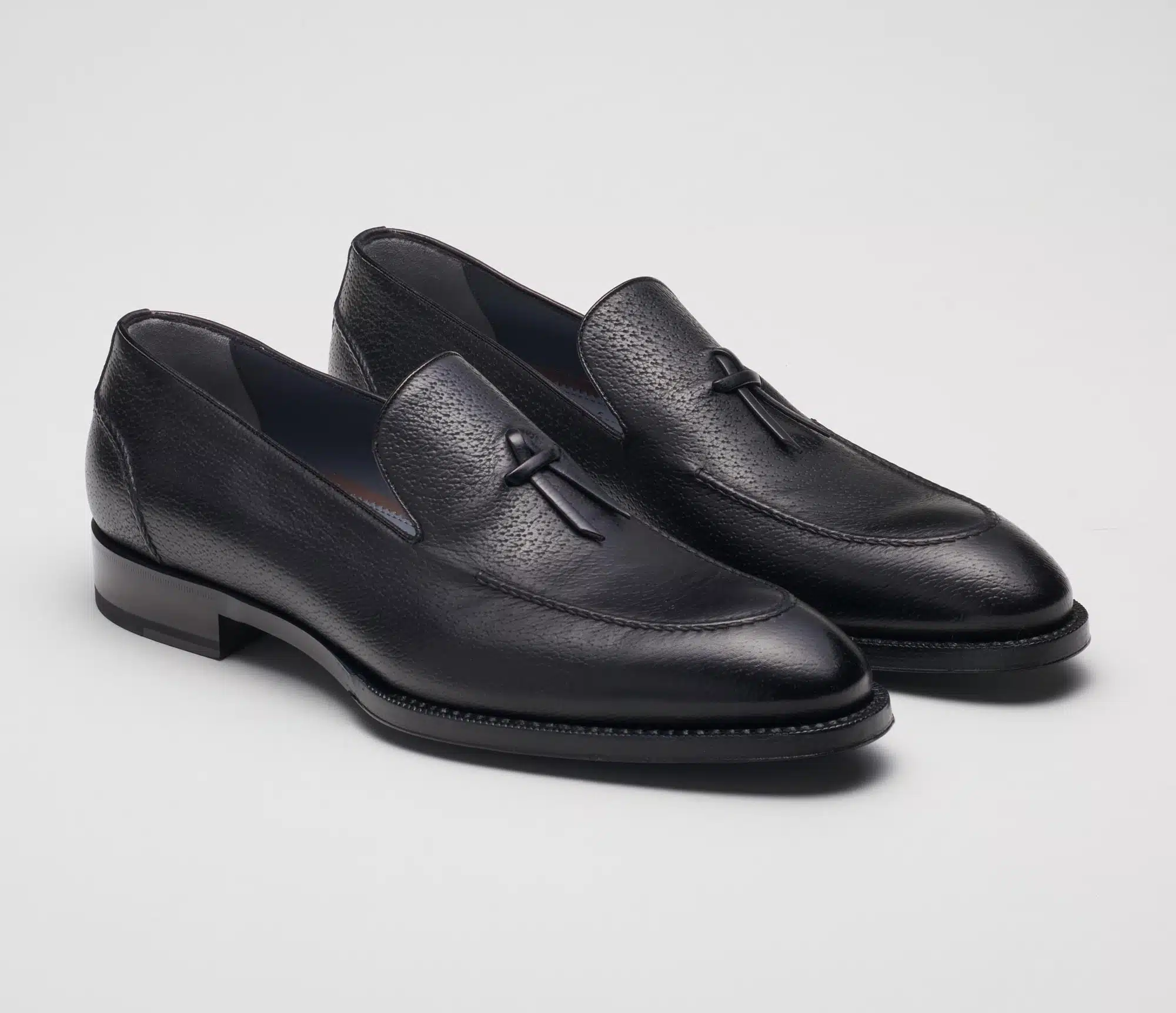 Livorno Nero Italian Loafer | Michael Andrews Bespoke, New