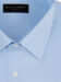 (product) Light Blue Poplin Classic Collar Shirt, close-up view