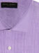 (product) Purple Micro Gingham Spread Collar Shirt, close-up view
