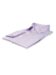 (product) Purple Thin Stripe Classic Collar Shirt, folded and displayed flat