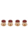 (product) Cornelian Studs (Rose Gold)