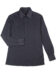 (product) Charcoal Jersey Long Sleeve Polo Shirt, full view
