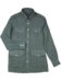 (product) Green Linen Safari Shirt, full view