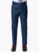 (product) Marine Blue Sharkskin Bespoke Suit, pants detail