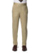 (product) Khaki Cotton Bespoke Trouser, front view showcasing a clean and tailored fit