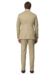 (product) Khaki Cotton Bespoke Suit, back view