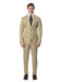 (product) Khaki Cotton Bespoke Suit, full front view