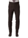 (product) Dark Brown Linen Bespoke Suit, pants detail