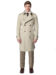 (product) Stone Cotton Trench Coat, front view