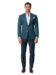 (product) Petrol Blue Bespoke Trouser, paired with Sport Coat, front view