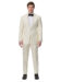 (product) Cream Bespoke Formal Trouser, paired with Ivory Bespoke Dinner Jacket, front view