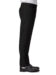 (product) Black Mohair Classic Bespoke Tuxedo Trouser, side view