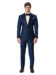 (product) French Blue Mohair & Silk Bespoke Dinner Jacket, full front view