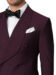 (product) Berry Mohair Bespoke Dinner Jacket, lapel detail