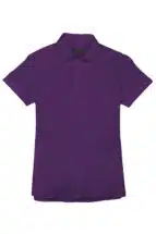Purple Pique Polo Shirt