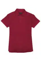 Maroon Red Pique Polo Shirt