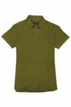 Army Green Pique Polo Shirt