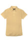 (product) Pale Yellow Pique Polo Shirt, front view
