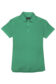 (product) Mint Green Pique Polo Shirt, front view