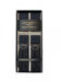 Albert Thurston Black Solid Suspenders with Silver Hardware (Short)