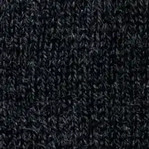 Charcoal Silk Cashmere Long-Sleeve 3-Button Polo