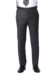 (product) Charcoal Birdseye Classic Bespoke Trouser, front view