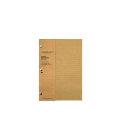 La Compagnie du Kraft Lined Notebook - custom suits nyc bespoke tailor midtown, noho