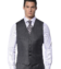 Grey Sharkskin Bespoke Suit Vest
