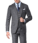 Grey Glen Plaid Windowpane Classic Bespoke Suit