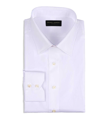 (product) White Poplin, Classic-Collar Shirt