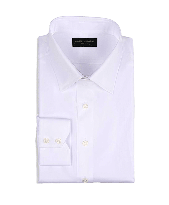 (product) White Poplin, Classic-Collar Shirt
