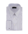 (product) Ice Grey Twill Complex Stripe, Tab-Collar Shirt