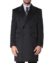 (product) Charcoal Signature Double-breasted Bespoke Overcoat