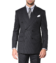 Charcoal Grey Overlay Stripe, Double-breasted Bespoke Suit