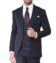 Navy Macro-plaid Signature Bespoke Suit