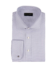 (product) Grey Textured Micro-Check, Spread-Collar Shirt